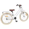 vidaXL Kids Bike 20'' for 6-11 Years Old White