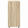 vidaXL Storage Cabinets 2 pcs Sonoma Oak 60 x 48 x 105 cm