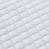 vidaXL Mattress Topper White 180 x 200 x 7 cm Jaquard Fabric