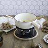 Livoo Traditional Fondue Set 2.6 L White