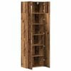 vidaXL Storage Cabinet Old wood 70 x 42.5 x 225 cm Engineered wood