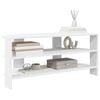 vidaXL Corner TV Cabinet White 102x40.5x45cm Engineered Wood
