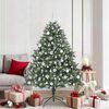 vidaXL Artificial Christmas Tree with 300 LEDs with Stand Green 180 cm