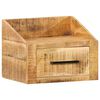 vidaXL Bedside Cabinet Brown 40 x 30 x 30 cm Solid Mango Wood