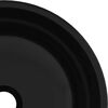 vidaXL Basin Tempered Glass 35x12 cm Black