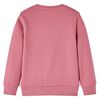 Kids' Sweatshirt Velvet Patchwork Raspberry 116