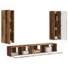 vidaXL TV Cabinet Set Wall-mounted 3 pcs Old Wood Engineered Wood