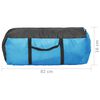 vidaXL Pop-Up Camping Tent 2-3 Person 240x210x140 cm Blue