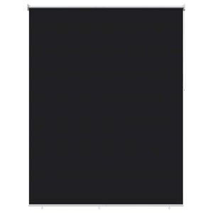 vidaXL Outdoor Roller Blind UV Protection Black 180 x 140 cm (W x H)