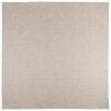 vidaXL Area Rugs Square FARO Cream 240 x 240 cm Polyester