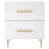 vidaXL Bedside Cabinets 2 pcs White 40x35x47.5 cm Engineered Wood