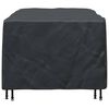vidaXL Furniture Cover Plain Black 172 x 113 x 73 cm 600D