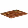 vidaXL Table Top 60x50x3.8 cm Rectangular Solid Wood Reclaimed