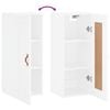 vidaXL Wall Mounted Cabinet White 34.5x34x90 cm Engineered Wood
