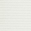 vidaXL Laundry Basket Beige and White Ø55x36 cm Cotton