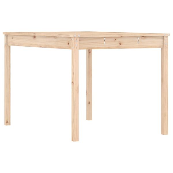 vidaXL Garden Table 121x82.5x76 cm Solid Wood Pine