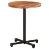 vidaXL Bistro Table Round &Oslash;60x75 cm Solid Acacia Wood