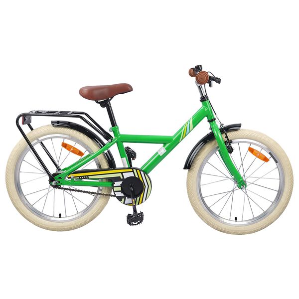 vidaXL Kids Bike 20'' for 6-11 Years Old Green