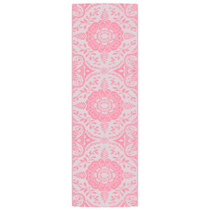 vidaXL Outdoor Carpet ARAKIL Pink 80x250 cm PP