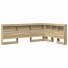 vidaXL Storage Headboard Sonoma Oak Engineered Wood