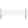 vidaXL Welded Wire Fence with Posts 10 x 0.5 m Galvanised Steel Green