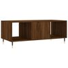 vidaXL Coffee Table Brown Oak 102x50x40 cm Engineered Wood