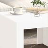 vidaXL Coffee Table White 50x50x35 cm Engineered Wood