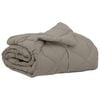 vidaXL Summer Duvet 220 x 135 cm Summer 200 gsm Light Grey