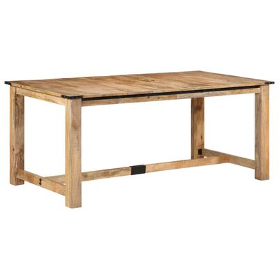 vidaXL Dining Table 180x90x75 cm Solid Wood Mango