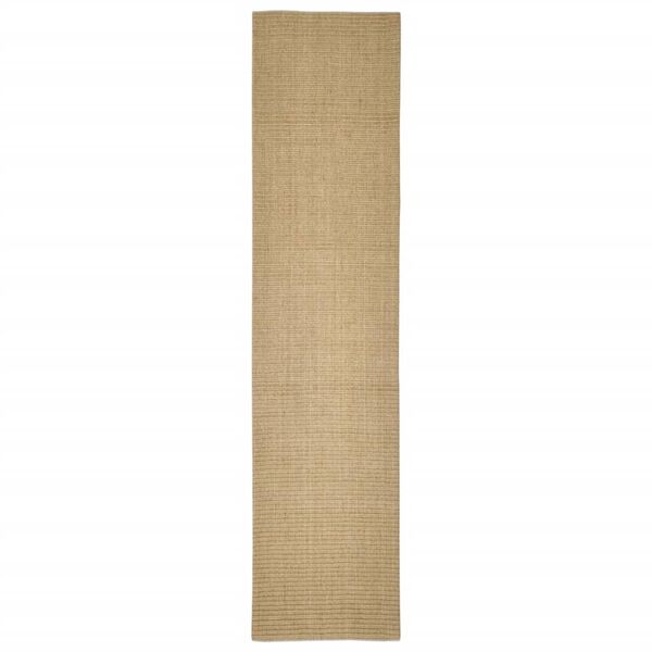 vidaXL Sisal Rug for Scratching Post 80x350 cm