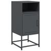 vidaXL Bedside Cabinets 2 pcs Anthracite 36x39x78 cm Steel