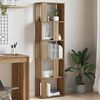 vidaXL Book Cabinet Artisan Oak 45x24x159 cm Engineered Wood
