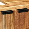vidaXL Bathroom Sink Cabinet Solid Acacia Wood 62 x 33 x 58 cm