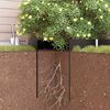 vidaXL Root Barrier Black 1 x 10 m HDPE