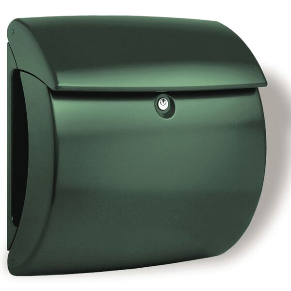 BURG-W&Auml;CHTER Letterbox Kiel 886 GR Plastic Green