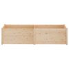 vidaXL Garden Planter 200x50x50 cm Solid Pinewood