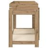 vidaXL Bunk Bed for Kids Artisan Oak 80 x 190 cm Engineered Wood