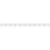 vidaXL Garden Fence with Spear Top Steel 1781.5x125 cm Black