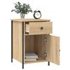 vidaXL Bedside Cabinets 2 pcs Sonoma Oak 40x42x60 cm Engineered Wood