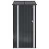 vidaXL Garden Sheds Anthracite 103 x 86 x 200 cm Metal