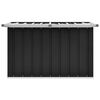 vidaXL Garden Storage Box Anthracite 109x67x65 cm
