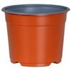 vidaXL Flower Pot 200 pcs Terracotta &Oslash; 10 x 8 cm Plastic