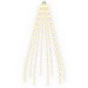 vidaXL Christmas Tree Lights 150 LEDs Warm White 150 cm