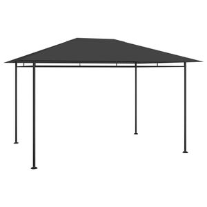 vidaXL Gazebo 384x281x270 cm Anthracite 180 g/m&sup2;