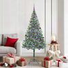 vidaXL Artificial Christmas Tree with Stand Green 180 cm PVC and Steel