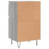 vidaXL Sideboard Grey Sonoma 40x35x70 cm Engineered Wood