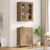 vidaXL Highboard Artisan Oak 69.5 x 34 x 180 cm Engineered Wood