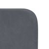 vidaXL Headboard Ear Grey 80 x 16 x 4 cm Velvet