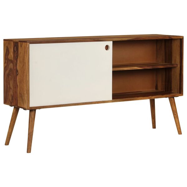 vidaXL Sideboard Solid Acacia Wood 118x30x66 cm