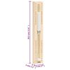 vidaXL Sauna Sand Timer 15 Minutes Solid Wood Pine